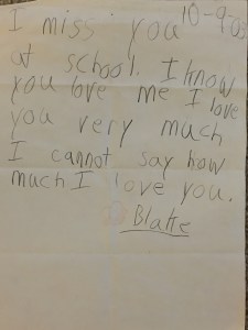 Blake's Note